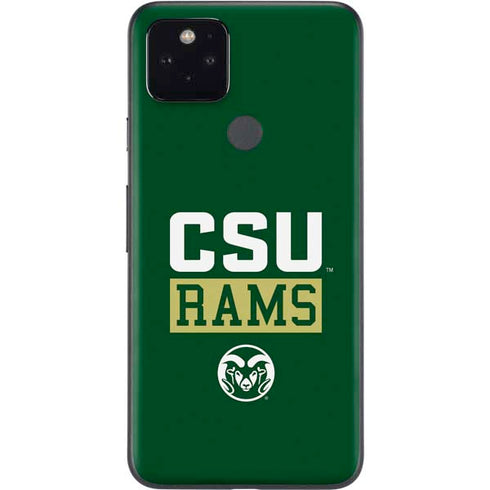 Colorado State University CSU Rams Google Pixel 5 Skin